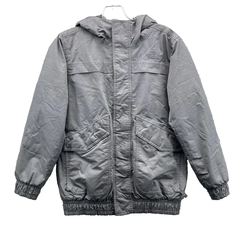 North Face Goose Down Dryvent 550 Puffer Jacket Youth Medium Outdoor Camp Winter